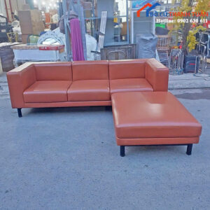 Sofa Cũ Màu Nâu 2M2 Góc Chữ L Hiện Đại Giá Tốt