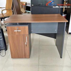 Bàn Làm Việc Gỗ Cũ 1M2x50CM Thiết Kế Đơn Giản