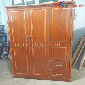 Tủ Quần Áo Cũ 1M6x2M Thiết Kế 3 Cánh Rộng Rãi
