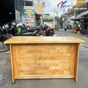 Bàn Giám Đốc Cũ 1M2x60CM Gỗ Màu Sáng Hiện Đại