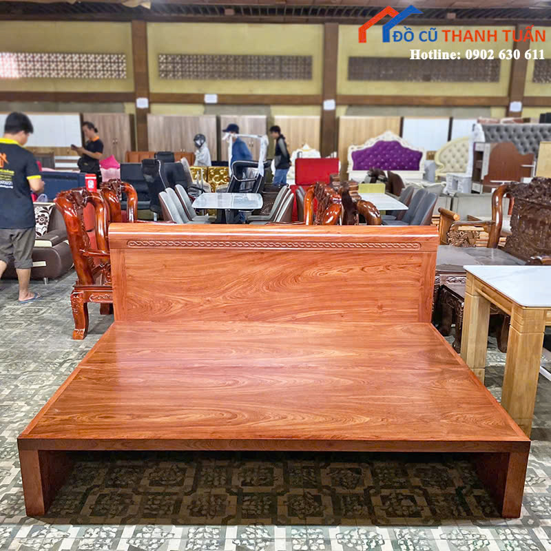 z6971957521118_9a3387463f56c36b4f3337afa2e79708 Bộ Trường Kỷ Gỗ Hương Đá Vân Gỗ Đẹp Mắt Mới 99%