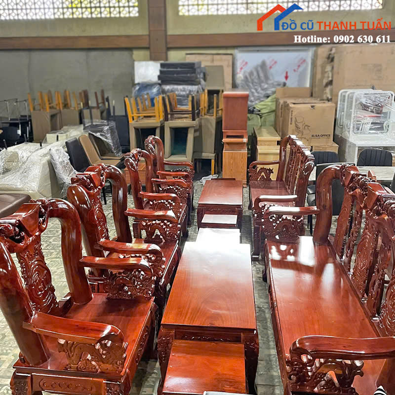 z6971958730303_c387cecbed3f31398d77fcc8ec122655 Bộ Salon Gỗ Tay 12 Tràm Đào Sang Trọng Mới 99%