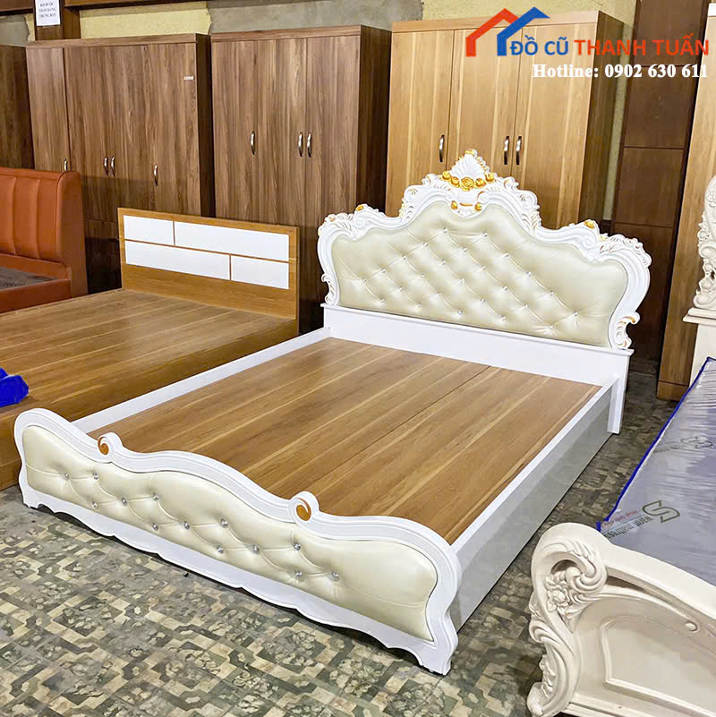 z6971962124771_40894eba13597ac83a0c28716a9d1468 Giường Ngủ 1M6x2M Sang Trọng Mới 99% (Nhiều Mẫu)
