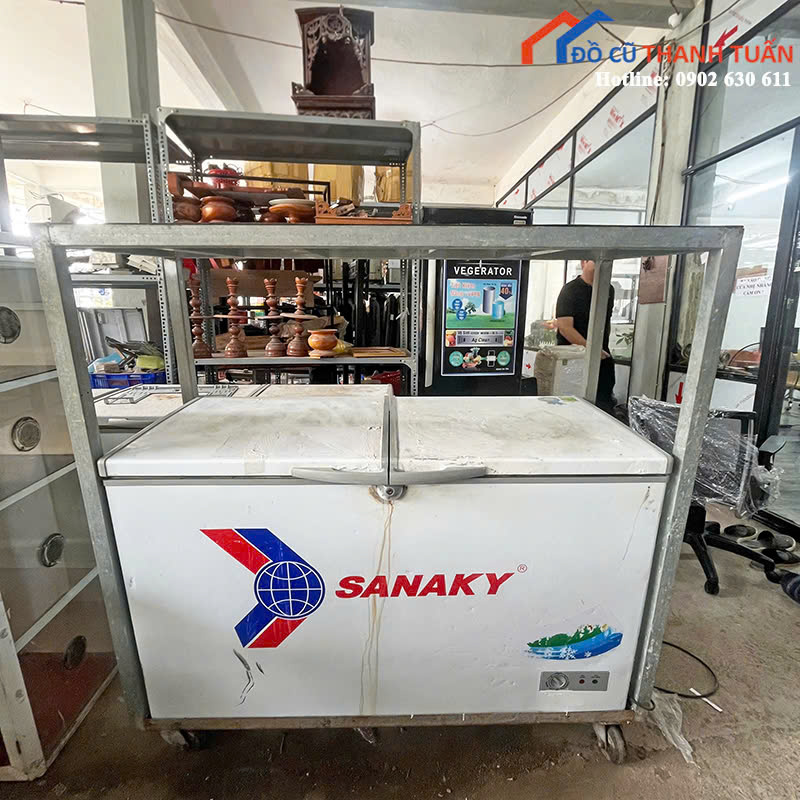 z6988604783869_c33d1fdd0f80c807223d58a711243126 Tủ Đông Sanaky Cũ 2 Cánh Làm Lạnh Sâu Giá Tốt