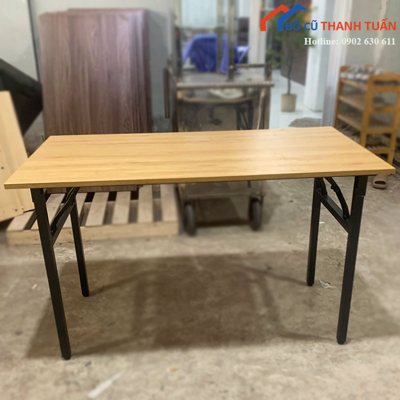 Bàn Làm Việc Cũ 1M2x60CM Chân Gấp Gọn (Nhiều Mẫu)