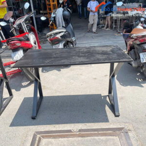 Bàn Làm Việc Cũ 1M2x60CM Màu Đen Chân Chữ K