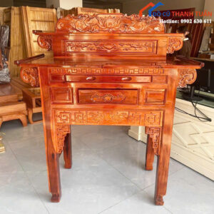 Tủ Thờ Gỗ Hoa Văn Cổ Điển Mới 99% (Nhiều Mẫu)