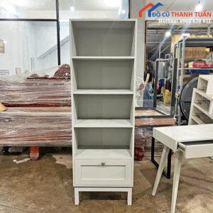 Tủ Hồ Sơ Cũ 1M8x60CM Màu Trắng 5 Tầng Rộng Rãi