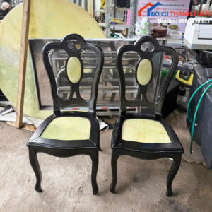 Ghế Ăn Cũ Màu Đen Thiết Kế Sang Trọng Giá Tốt