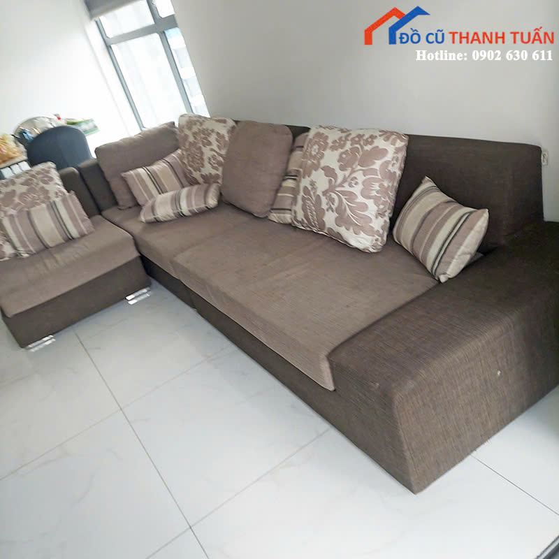 z7002771153438_9def5220872406c86306f9729ebff5ab Sofa Chilai Góc Chữ L Cũ Bọc Đệm Màu Nâu Êm Ái