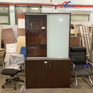 Tủ Hồ Sơ Cũ 1M2x2M Màu Nâu Sang Trọng