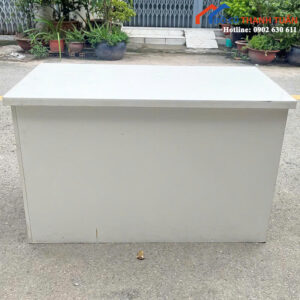 Bàn Làm Việc Cũ 1M2x60CM Màu Trắng Có Ngăn Kéo