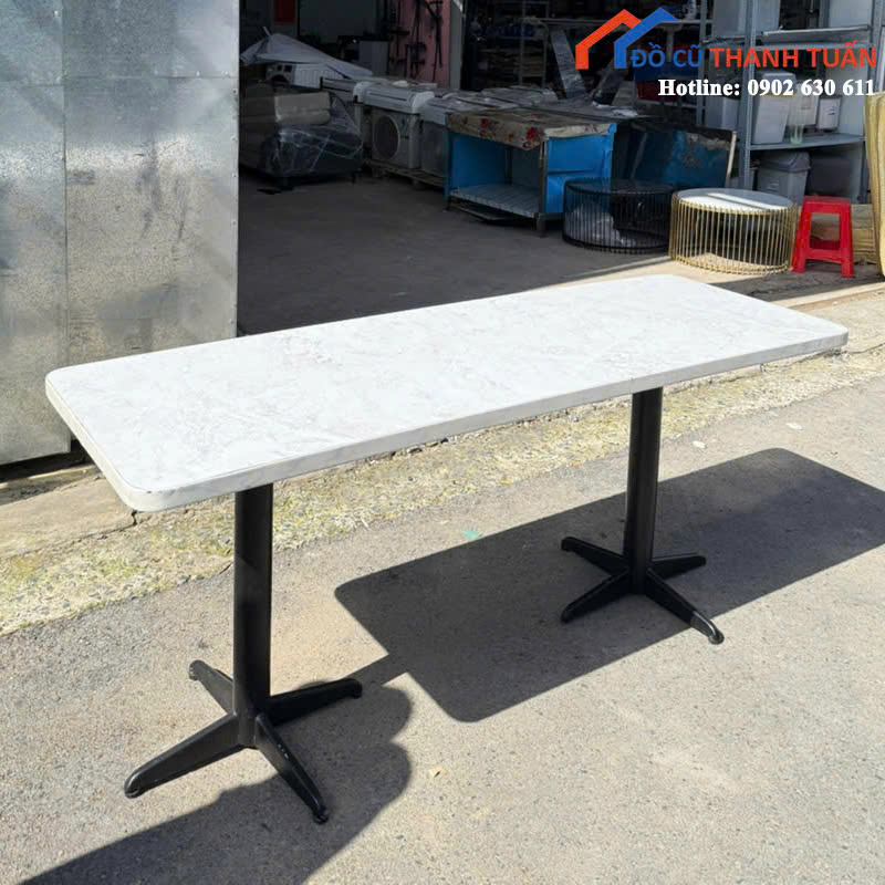 z7014096386869_c12184264ceaf11759747db9c6107fb9 Bàn Cafe Cũ Chữ Nhật Mặt Giả Đá Sang Trọng