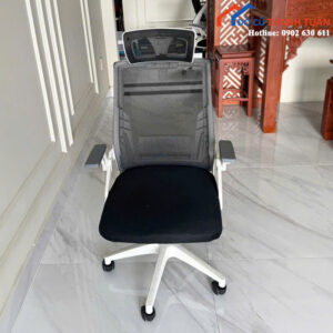 Ghế Văn Phòng Cũ Lưng Lưới Cao Có Tựa Đầu