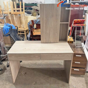 Bàn Làm Việc Cũ 1M2x60CM Kèm Kệ Sách Mini Tiện Lợi