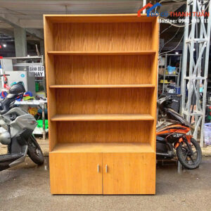 Tủ Hồ Sơ Gỗ Cũ 1M2x2M Thiết Kế 4 Tầng Rộng Rãi