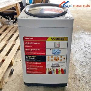 Máy Giặt Sharp Cũ 7.2kg Thiết Kế Cửa Trên Tiện Lợi