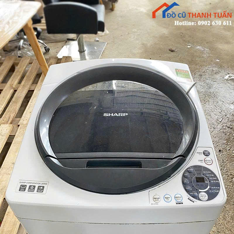 z7061869169658_4c6616cfa9afe7889bbeb96e35c6dc5d Máy Giặt Sharp Cũ 7.2kg Thiết Kế Cửa Trên Tiện Lợi