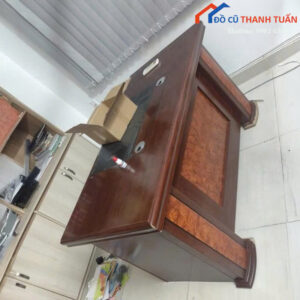 Bàn Giám Đốc Cũ 1M4x75CM Có Hộc Tiện Lợi