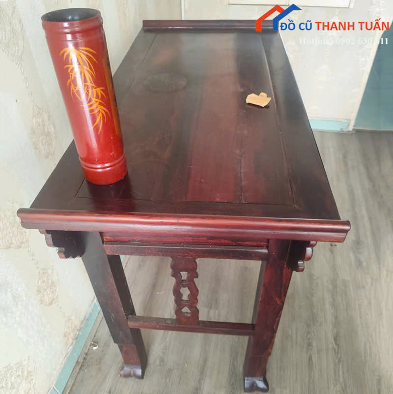 ban-tho-2tr-2 Bàn Thờ Gỗ Cũ Chạm Khắc Hoa Văn Cổ Điển Giá Tốt