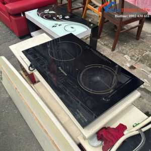 Bếp Từ Đôi Cũ Kangaroo Mặt Kính Đen Sang Trọng