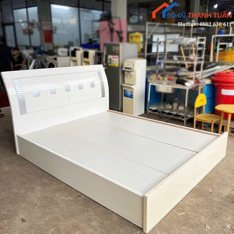 giuong-1m6x2m-gia-2tr-3 Giường Ngủ Cũ 1M6x2M Kiểu Dáng Hiện Đại (Nhiều Mẫu)