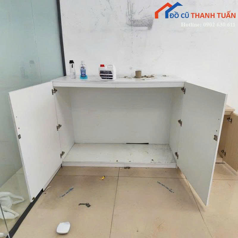 tu-ho-so-1m5x60-g1tr2 Tủ Hồ Sơ Cũ 1M5x60CM Màu Trắng Có 2 Cánh Rộng Rãi