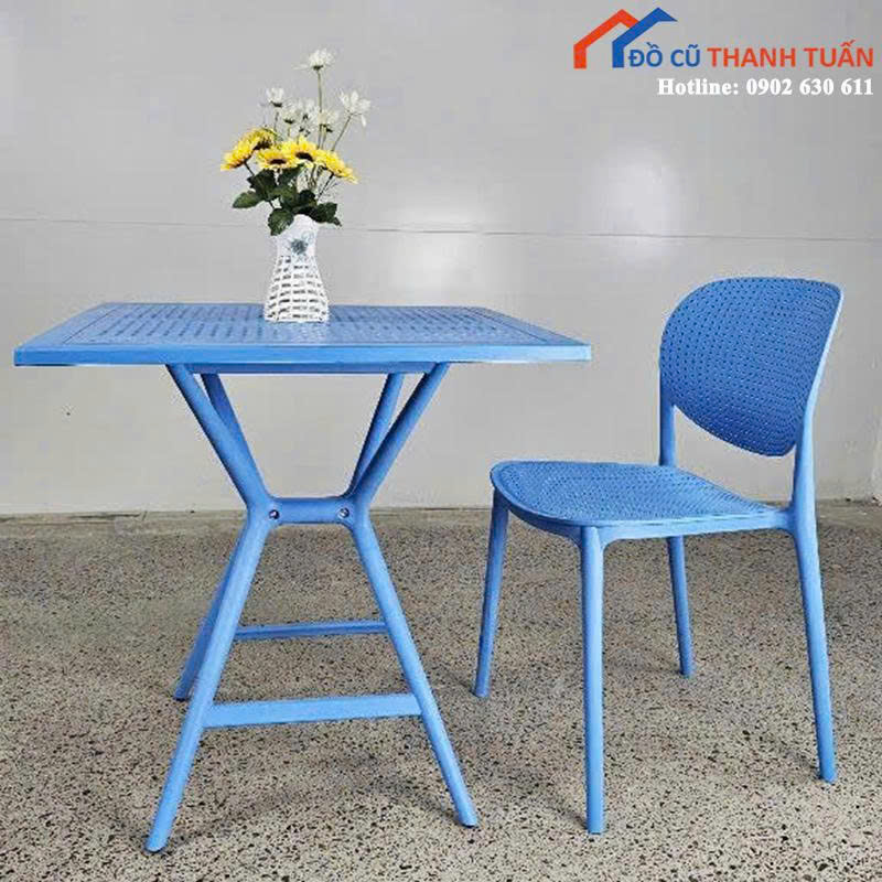 z7076934879373_3bda4274af2fc50192876b74abb28fe6 Thanh Lý Bộ Bàn Ghế Ăn Nhựa Đúc Mới 99% (Nhiều Mẫu)