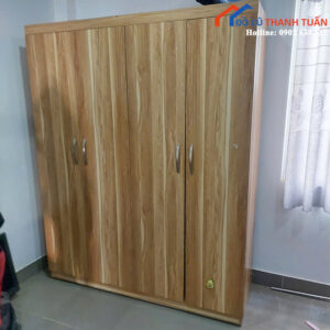 Tủ Quần Áo Cũ 1M6x2M Thiết Kế 4 Cánh Rộng Rãi