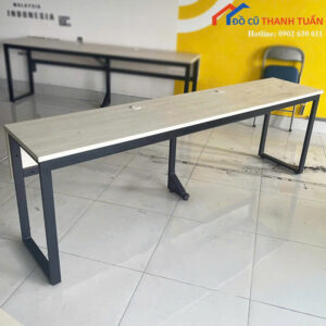 Bàn Làm Việc Cũ Khung Sắt Thiết Kế Hiện Đại Giá Tốt