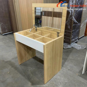 Bàn Trang Điểm Cũ Thiết Kế Nhiều Ngăn Gấp Gọn Hiện Đại
