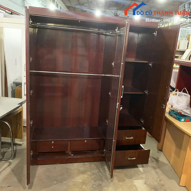 z7160813624625_0093928bee880576c50b91a652ad721f Tủ Quần Áo Gỗ Cũ 1M6x2M Thiết Kế 3 Cánh Tiện Lợi