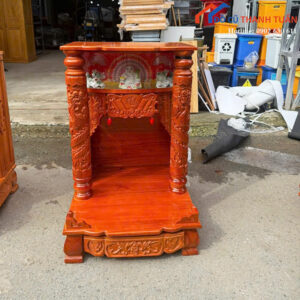 Bàn Thờ Ông Địa Chạm Khắc Đẹp Mới 99% (Nhiều Mẫu)