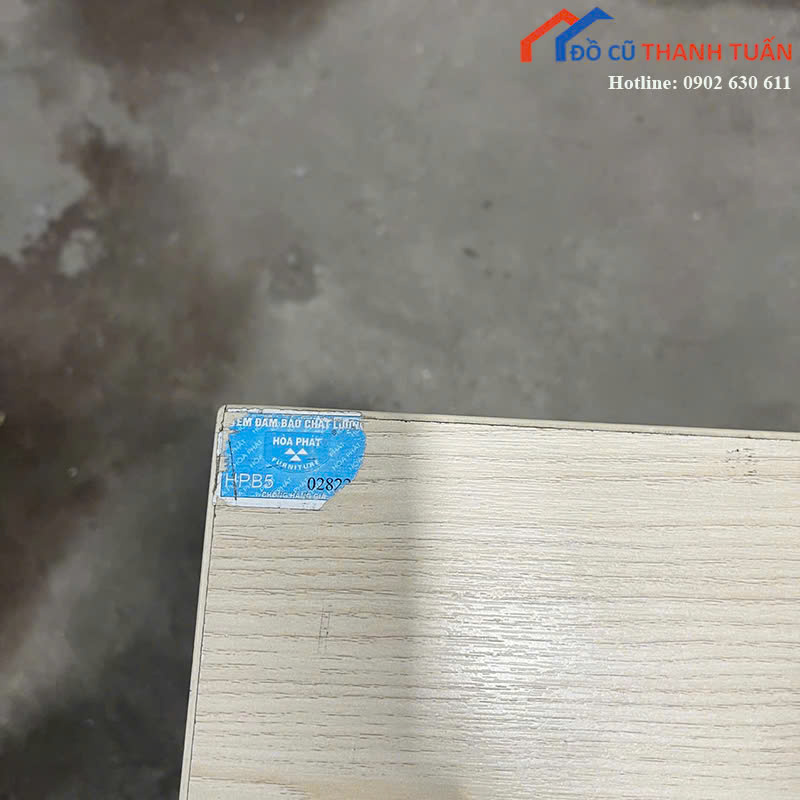z7173337698846_6fcbb4f5146be264c40d014776fd1802 Bàn Làm Việc Hòa Phát Cũ 1M8x70CM Không Hộc