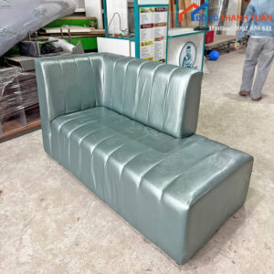 Ghế Sofa Cũ Bọc Da Màu Xanh Sang Trọng (Nhiều Mẫu)