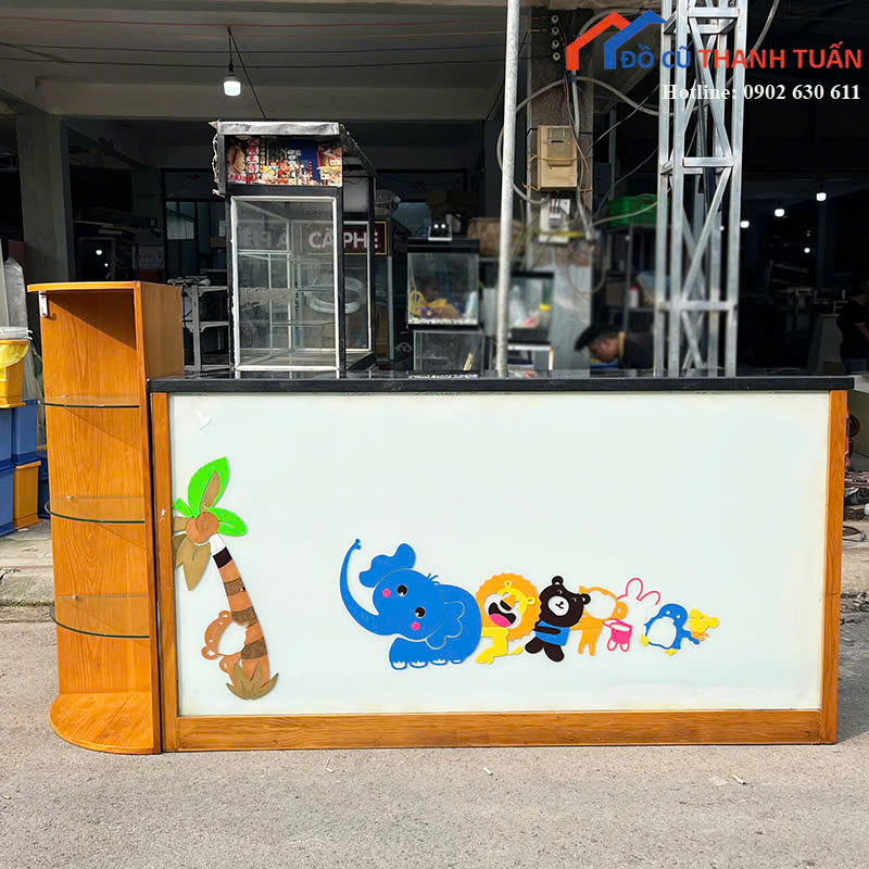 Quầy mặt đá 2mx 45cmx 1m1, ke go 1m35x4540cm G3tr5 (1)