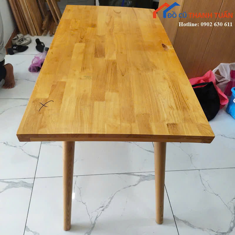 ban-G300 Bàn Ăn Gỗ Cũ Kiểu Dáng Hiện Đại Giá Tốt