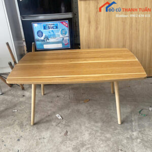 Bàn Ăn Gỗ Cũ 90CMx60CM Kiểu Dáng Nhỏ Gọn