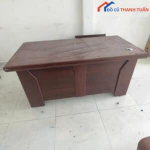 Bàn Giám Đốc Cũ 1M6x80CM Có Lỗ Đi Dây Tiện Lợi