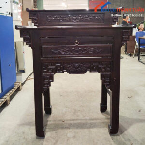 Tủ Thờ Cũ 1M07x1M3 Thiết Kế 2 Tầng Có Ngăn Kéo