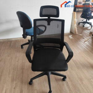 Ghế Văn Phòng Cũ Tựa Đầu Êm