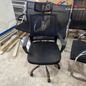Ghế Xoay Văn Phòng Cũ Hòa Phát Lưng Lưới Thoáng Mát