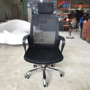 Ghế Xoay Văn Phòng Cũ Có Tựa Đầu Thoải Mái