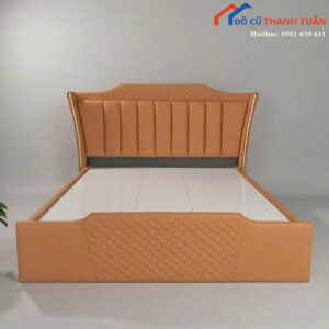 Giường Ngủ Bọc Da Cao Cấp Mới 99% (Nhiều Mẫu)