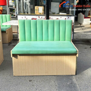 Sofa Băng Cũ Bọc Da Màu Xanh Hiện Đại (Nhiều Mẫu)