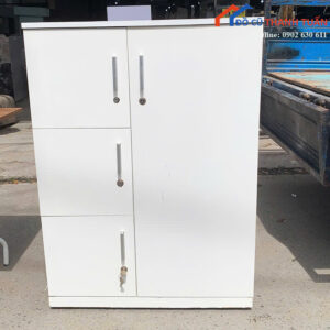 Tủ Quần Áo Cũ 80CMx1M1 Cho Bé Màu Trắng
