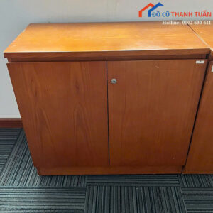 Tủ Hồ Sơ Cũ 80CMx40CM Vân Gỗ Sáng 2 Cánh Nhỏ Gọn