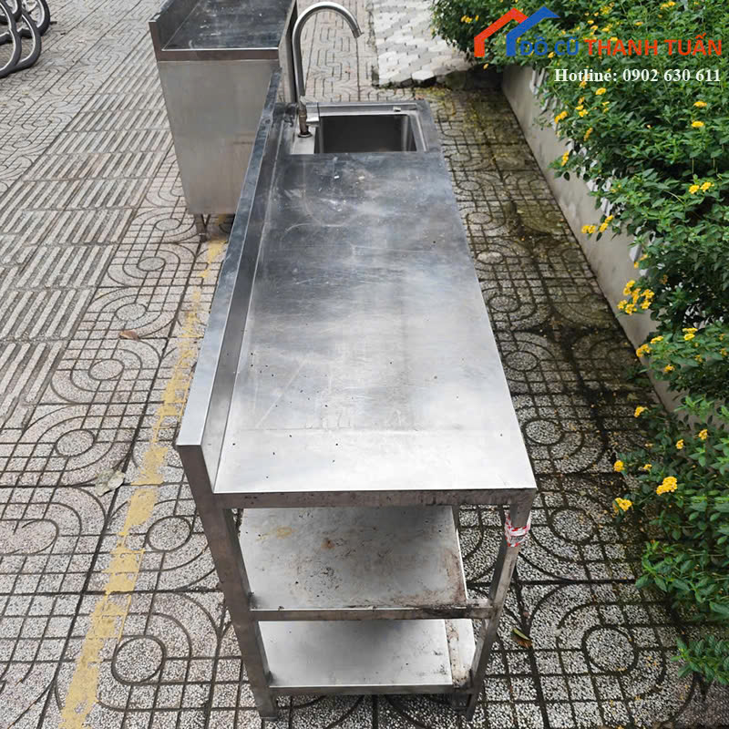 z7178025032862_c39534f3f83ffe5ea611d1ff9d67900b Bồn Rửa Inox Cũ 1M7x50CM Thiết Kế 2 Cửa Trượt