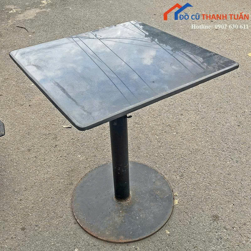 z7188304544670_93170ae5af67a27c7a72d63c251b895f Bàn Cafe Cũ Mặt Đá Hoa Cương Chân Sắt Chắc Chắn