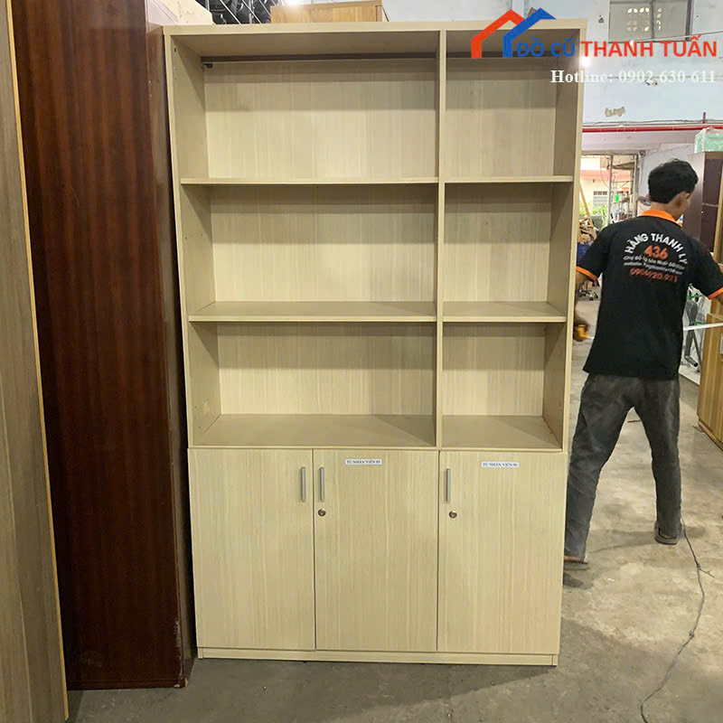 z7188489051967_1d560f56c48ee7418d71af3ffc38a89d Tủ Hồ Sơ Cũ 1M2x2M Kết Hợp 3 Cánh Dưới Tiện Lợi